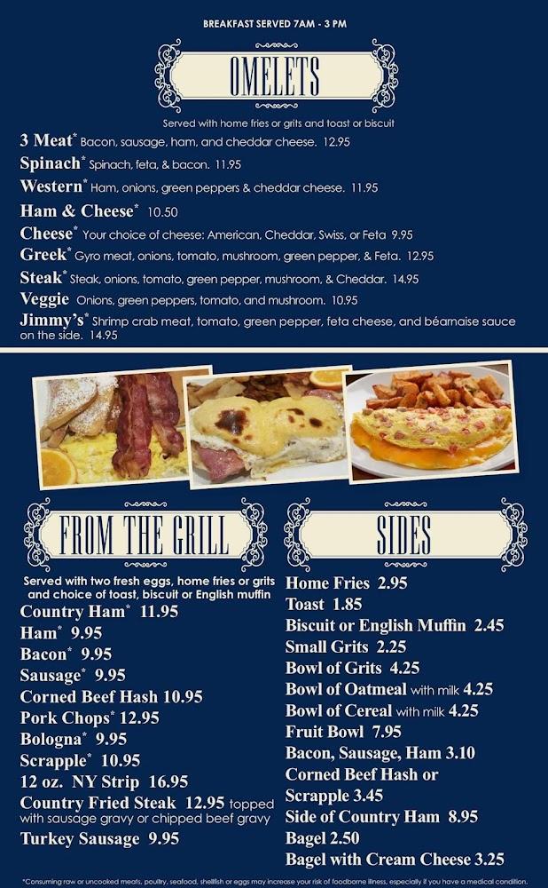 Jimmy The Greek Restaurant Menu image 3